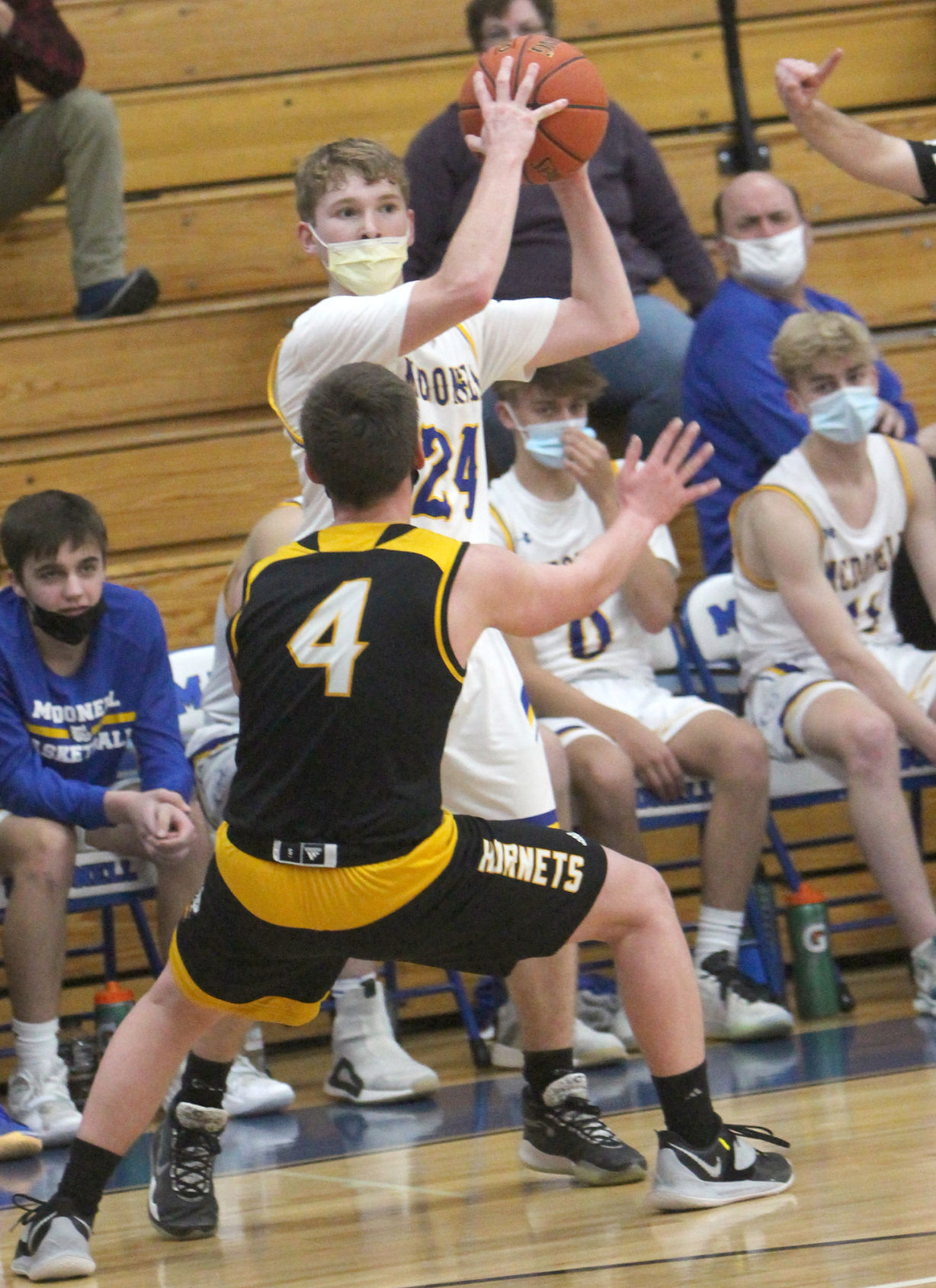 Cadott at McDonell boys basketball 1-18-21